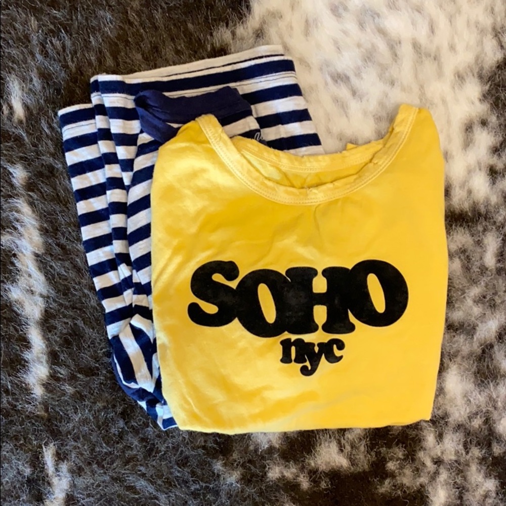 american eagle pack of 2 baby tees